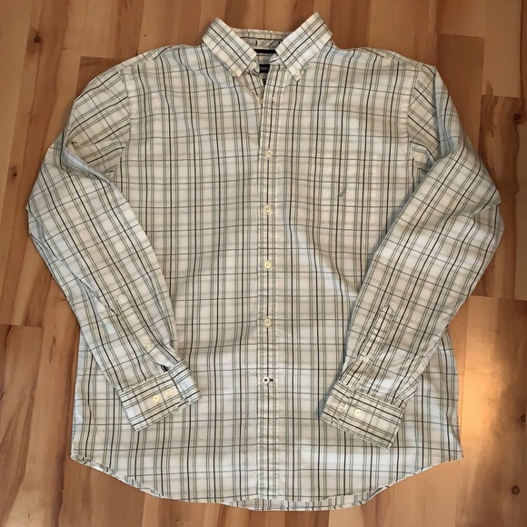 Vintage Nautical large button down shirt - Picture 6 of 10